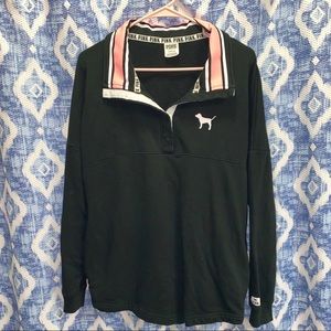 VS Pink Pullover Sweater with pockets